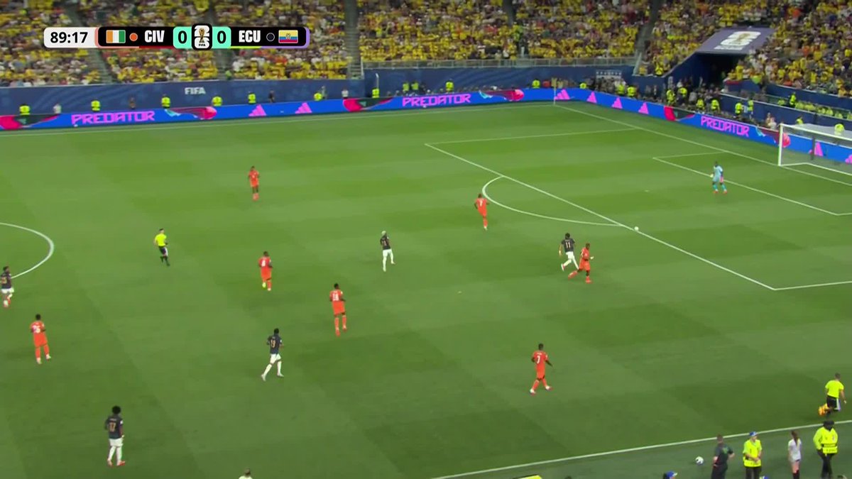 AMAD DIALLO COMES OFF THE BENCH AND SCORES THE WINNER FOR THE ELEPHANTS! 🇨🇮🔥 🇿🇦 Get your World Cup Pass now and watch all FIFA World Cup 2026™ matches on the SportyTV YouTube channel: