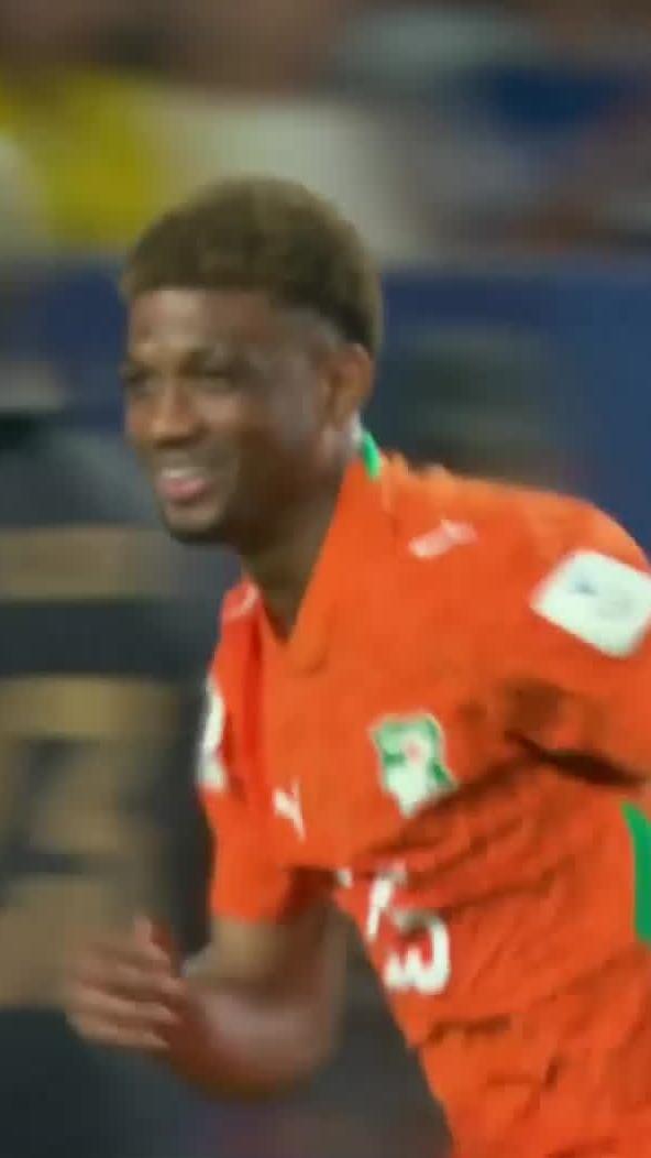 Amad Diallo is Côte d'Ivoire's 𝐒𝐔𝐏𝐄𝐑 𝐒𝐔𝐁 🐘⚡ The Ivorians end their 12-year wait for a #FIFAWorldCup win 👏 #SSFootball | #DStvFIFAWorldCup2026