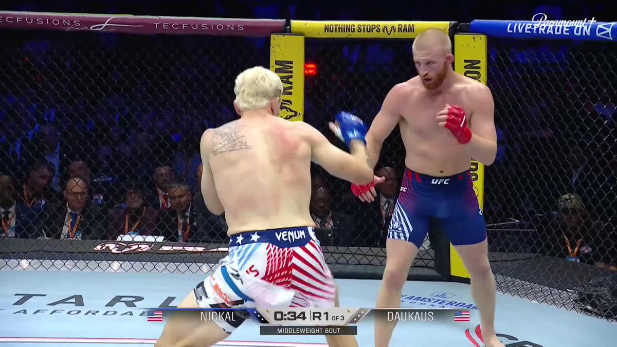 BO NICKAL DOESN'T NEED ANY TIME TO GRAB THE TKO! [ #UFCWhiteHouse | LIVE ON @ParamountPlus ]