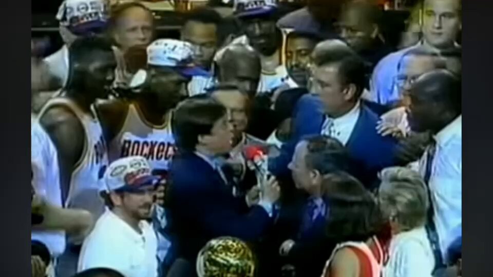 31 Years Ago TODAY Rudy T uttered the most Iconic Words in Houston Sports History after Sweeping the Magic in the Finals. Goosebumps ♥️ "We had Non-Believers all along the way. I have 1 thing to say to all those Non-Believers. Don't Ever Underestimate the Heart of a Champion!"