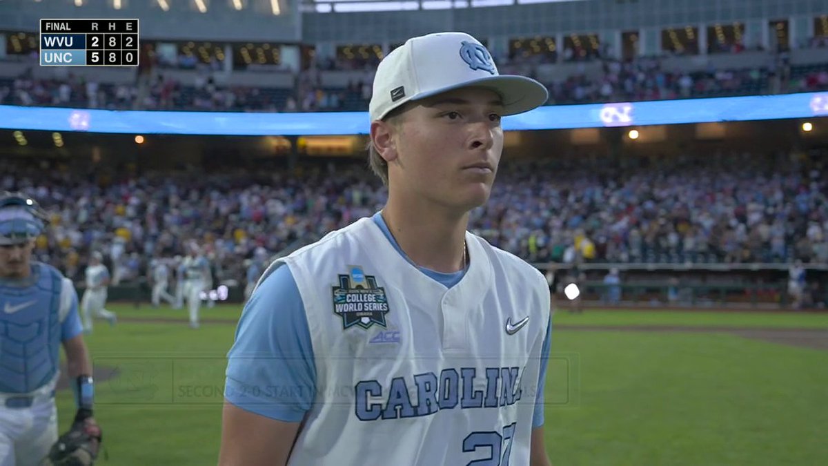 The Tar Heels are 2-0 in Omaha 🔥 Carolina Baseball