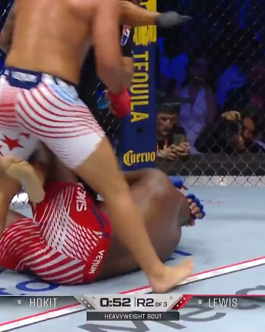 5位 ホキットが9位 ルイスに2RKO勝ち！ #UFCWhiteHouse