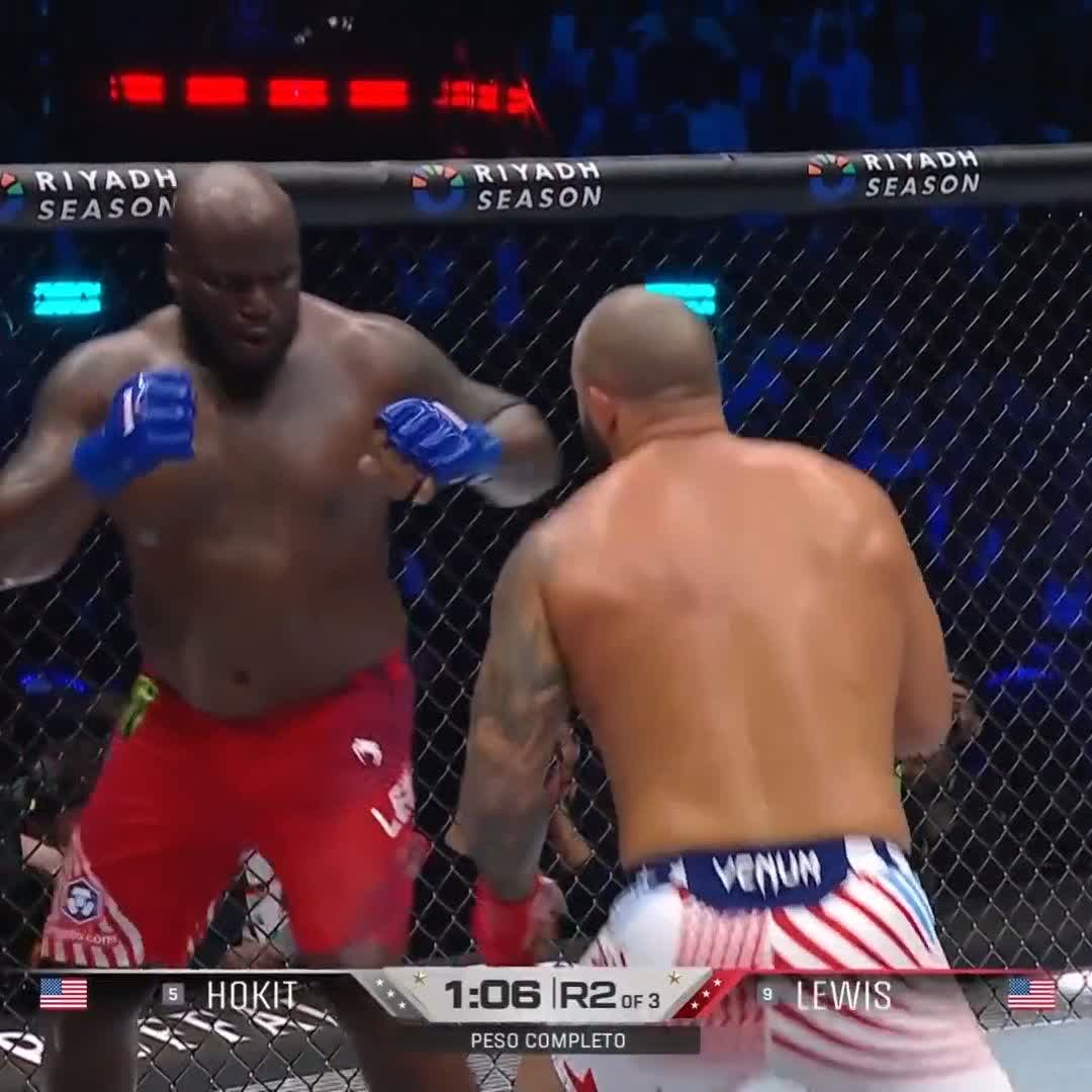 Cá entre nós? Tira o trash talk, tira o personagem e tira o barulho… Josh Hokit ainda tem cheiro de card preliminar. Pode evoluir? Pode. Mas até agora? Nada. Ser barulhento não é o mesmo que ser elite e Derrick Lewis tem sido lamentável! #UFCWhiteHouse