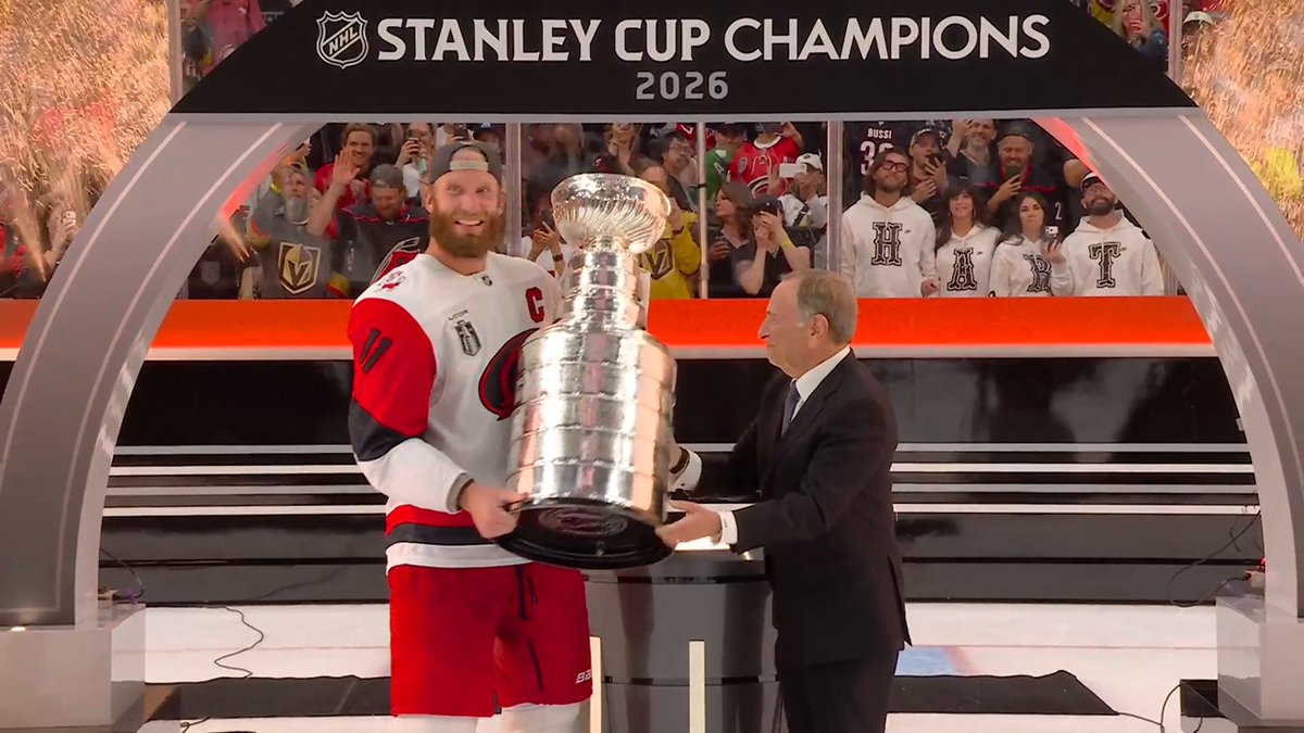 LIFT THE #STANLEYCUP, CAPTAINโผ๏ธ