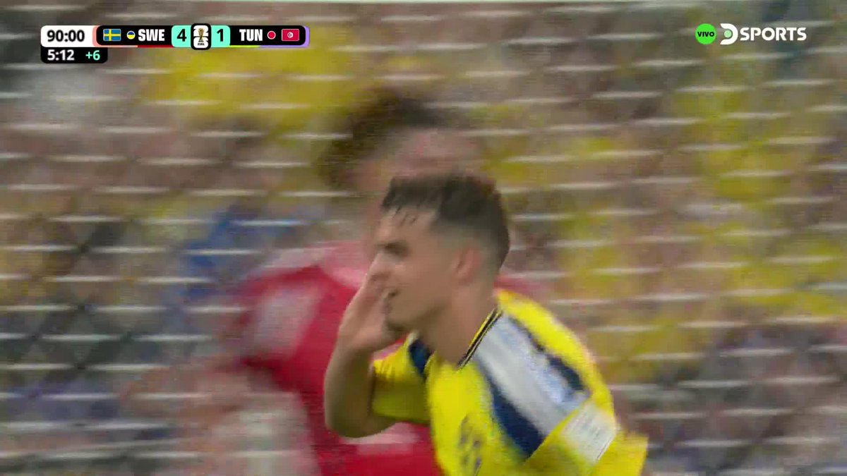 ¡OTRO GOLAZO DE SUECIA! 🤯 ⚽ Ayari sacó otro TREMENDO ZAPATAZO y puso el 5 a 1 ante Túnez #MundialEnDSPORTS #FIFAWorldCup