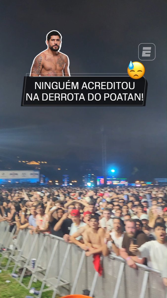 O ADM ESTÁ SEM ACREDITAR ATÉ AGORA! 😓 Alex Poatan Pereira foi superado por Ciryl Gane no segundo round e perdeu a chance de se tornar o primeiro triplo campeão da história do UFC. Essa foi a reação dos fãs após a luta! #ESPNKnockOut #UFC