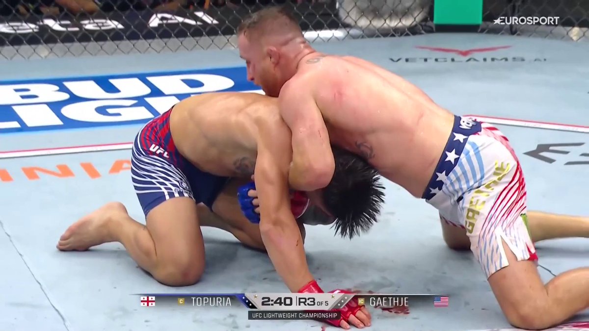 AQUÍ NO SE RINDE NADIE. ADELANTE MATADOR. #UFCWhiteHouse #UFCHBOMax