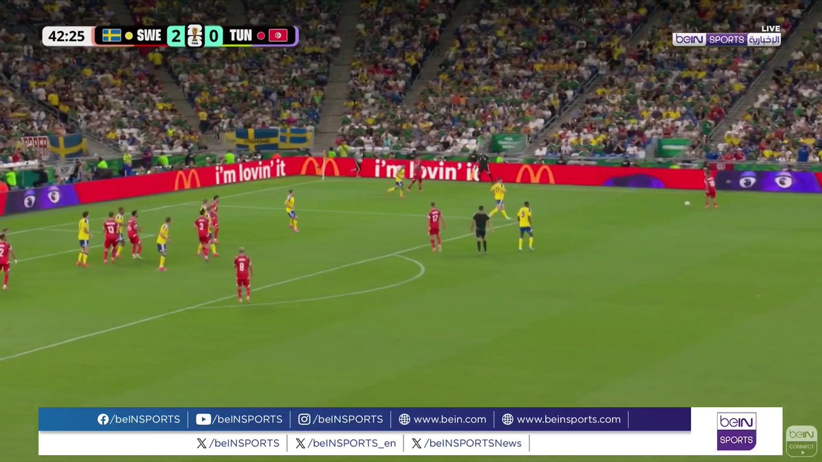 🟣🎥 #تقرير_خاص | استهلت تونس مشاركتها في كأس العالم 2026 FIFA بخسارة قاسية أمام السويد 1 - 5 لحساب المجموعة الـ6. نتيجة تعكس الآداء المخيب لكتيبة صبري لموشي 🎙️ تقرير | عفيف الزرقي Afif Zorgui | عفيف الزرقي