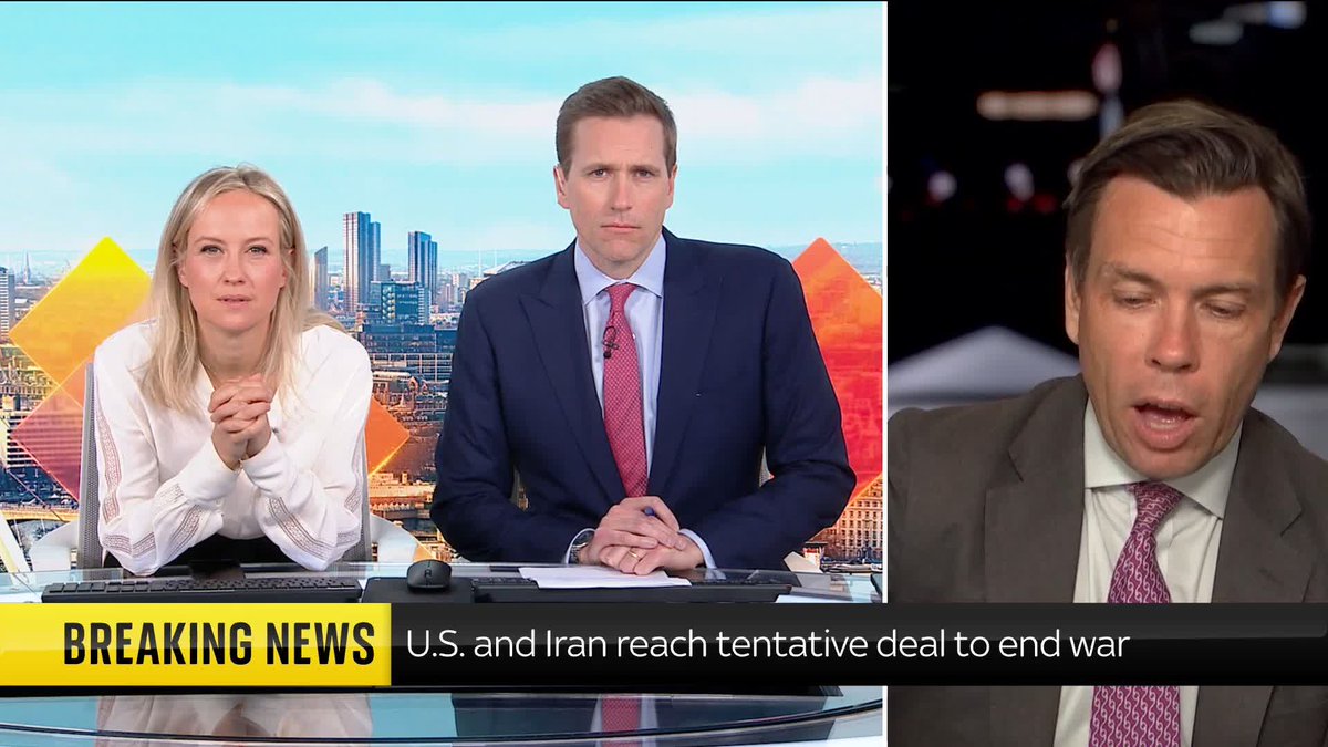 🗣️ 'It is good news as things are going in the right direction, but it's not the beginning of the end; it's the end of the very beginning' U.S. correspondent Mark Stone joins Mornings with his analysis as Trump confirms a deal with Tehran.