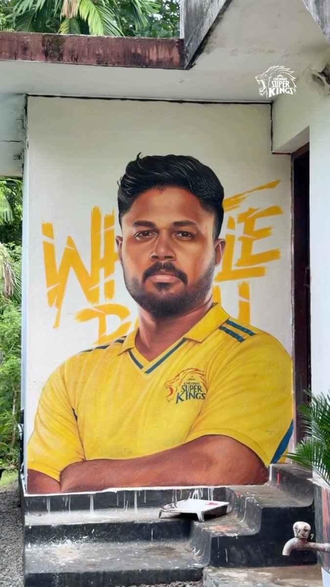 Truly a MASSterpiece 🖼️💛 Share your fan art/edits using #MadeWithYellove 💪 #WhistlePodu 🎥 : Rashidsulaimanart