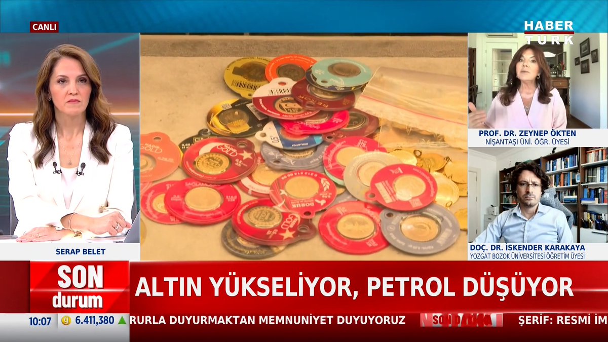 📌Anlaşma sağlandı, imza 19 Haziran'da Altın, dolar ve petrolde bundan sonra yön ne olur? Akademisyen Prof. Dr. Prof.Dr.Zeynep Okten #ParaGündem'de anlattı.