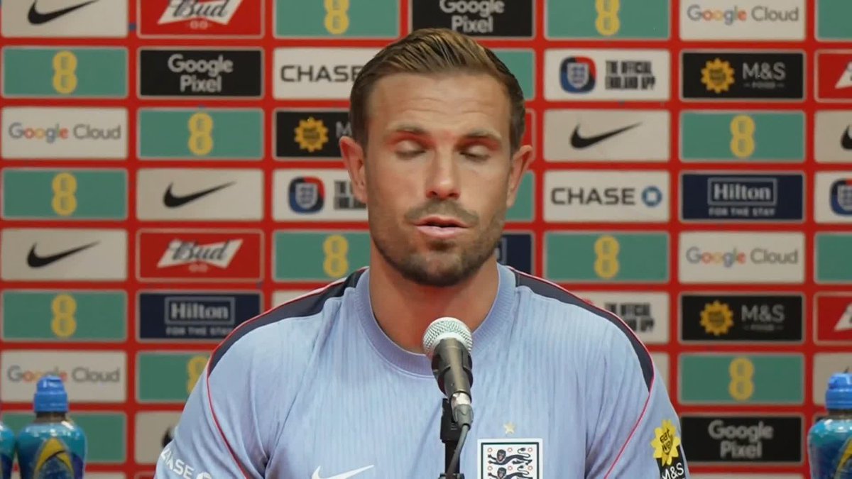 "What he gives us is something really special" Jordan Henderson on Jude Bellingham's impact on the England squad ahead of their World Cup opener on Wednesday ⭐️