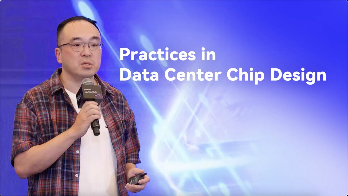 Xia Jing, Huawei Fellow, uncovers the future of data center chip design, examining Tau (τ) Scaling Law's LogicScaling Path—from System to Chip to Circuit.