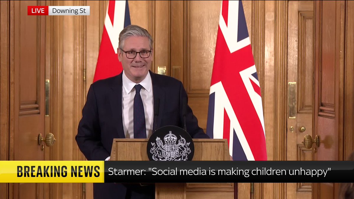 'Does this ban set your legacy, and are there any circumstances where you might step aside?' - Sky's Beth Rigby PM Sir Keir Starmer replies: 'This is a huge issue for the country... This is a statement about values. This is bigger than politics.' 📺 Sky 501 and YT