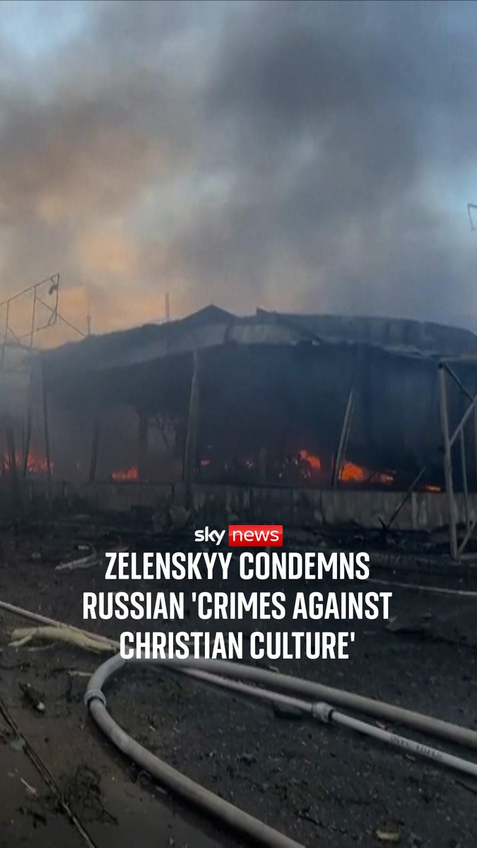Several are killed and others injured in bombardment of Ukraine, with significant damage to a religious site. 🔗
