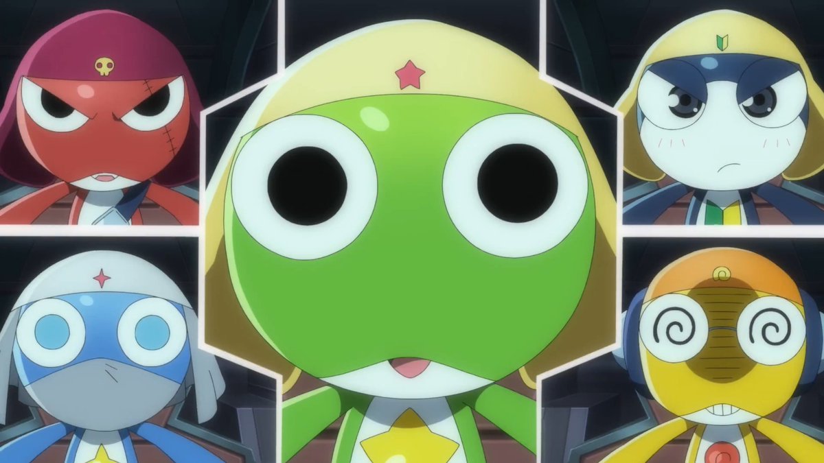 ◤ ◥ 『新劇場版☆ケロロ軍曹』 6月26日(金)公開📢´- ◣ ◢ /⋰ ケロロ小隊 アッセンブル🐸！ \⋱ 謎の天才発明家・アルデル博士とは一体… シリーズ史上最強の敵に、 史上最大スケールの戦いを見逃すな👀