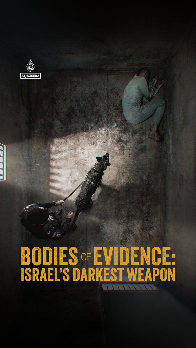 “I was raped twice by female recruits … once by them and once by a dog.” A Palestinian detainee recounts repeated abuse he says he endured in Israeli detention. Watch Bodies of Evidence: Israel’s Darkest Weapon, an Al Jazeera investigation