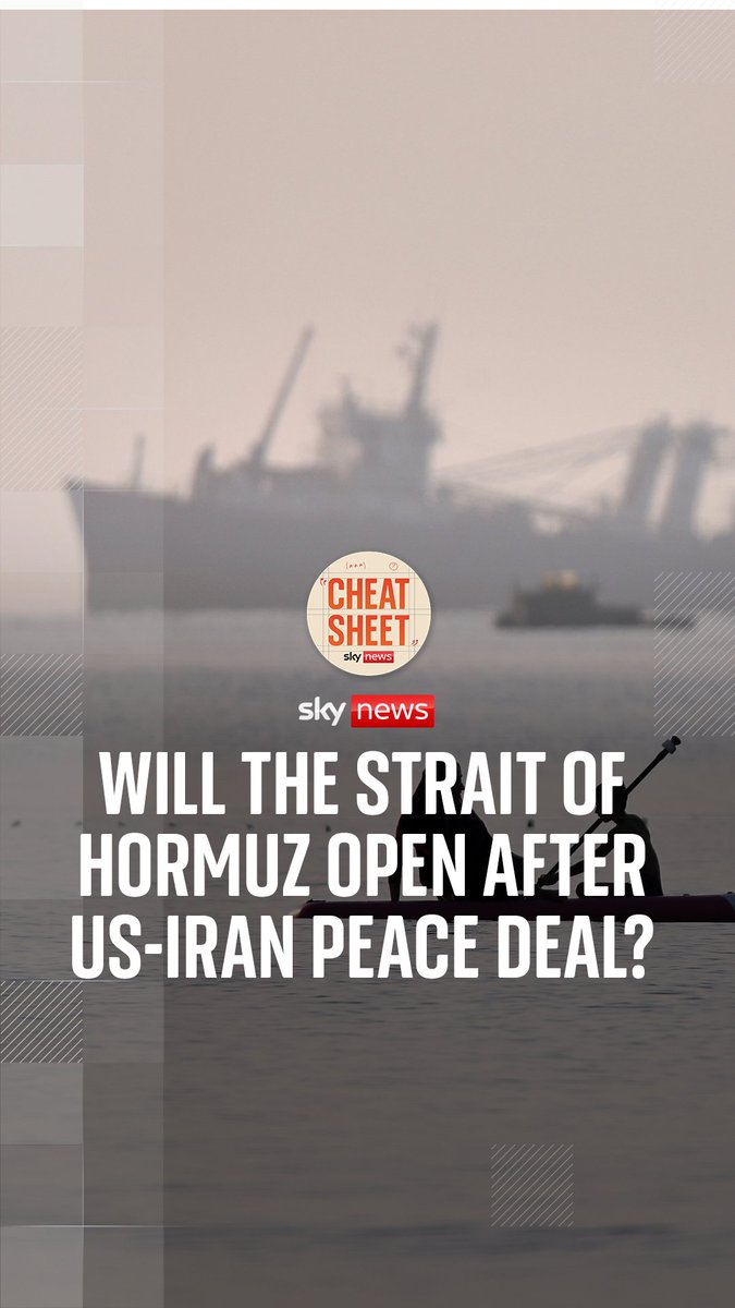 Pakistan's PM announced that a deal has been agreed between the U.S. and Iran. Donald Trump said “let the oil flow" and suggested the Strait of Hormuz would open on Friday. Sophy Ridge and Wilfred Frost discuss on Cheat Sheet.