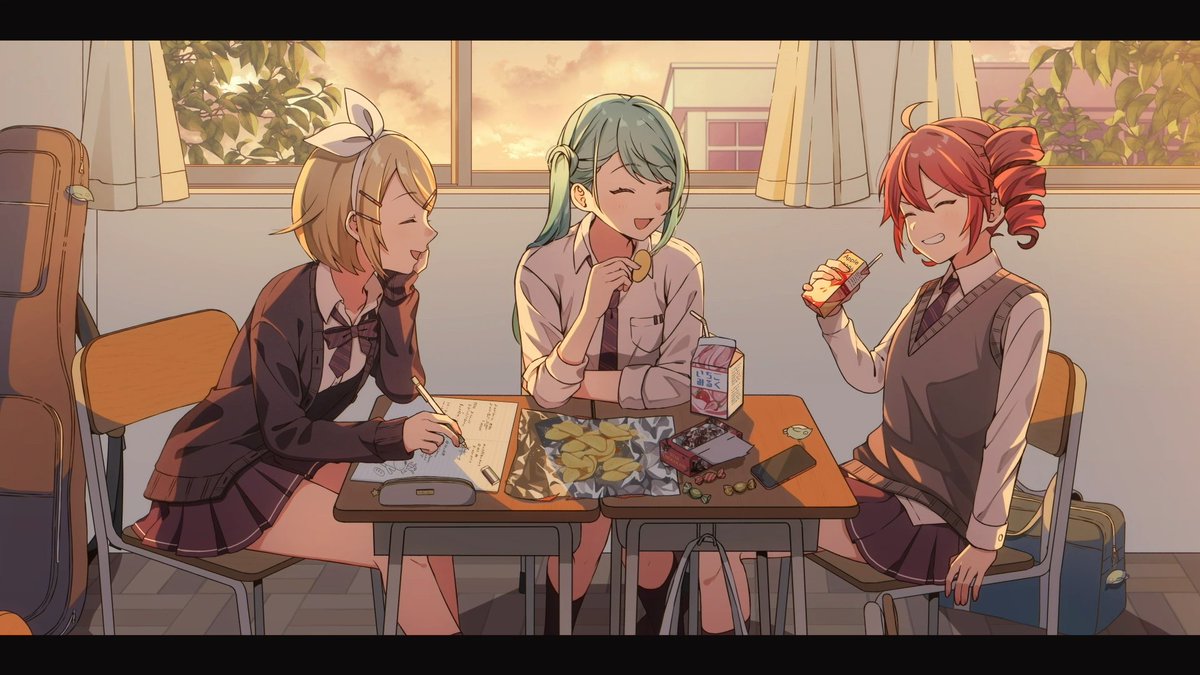 ご無沙汰しております ボカロPのAdeliaeです🐧 新曲を投稿しました 「放課後自堕落倶楽部」 出演:初音ミク 鏡音リン 重音テト