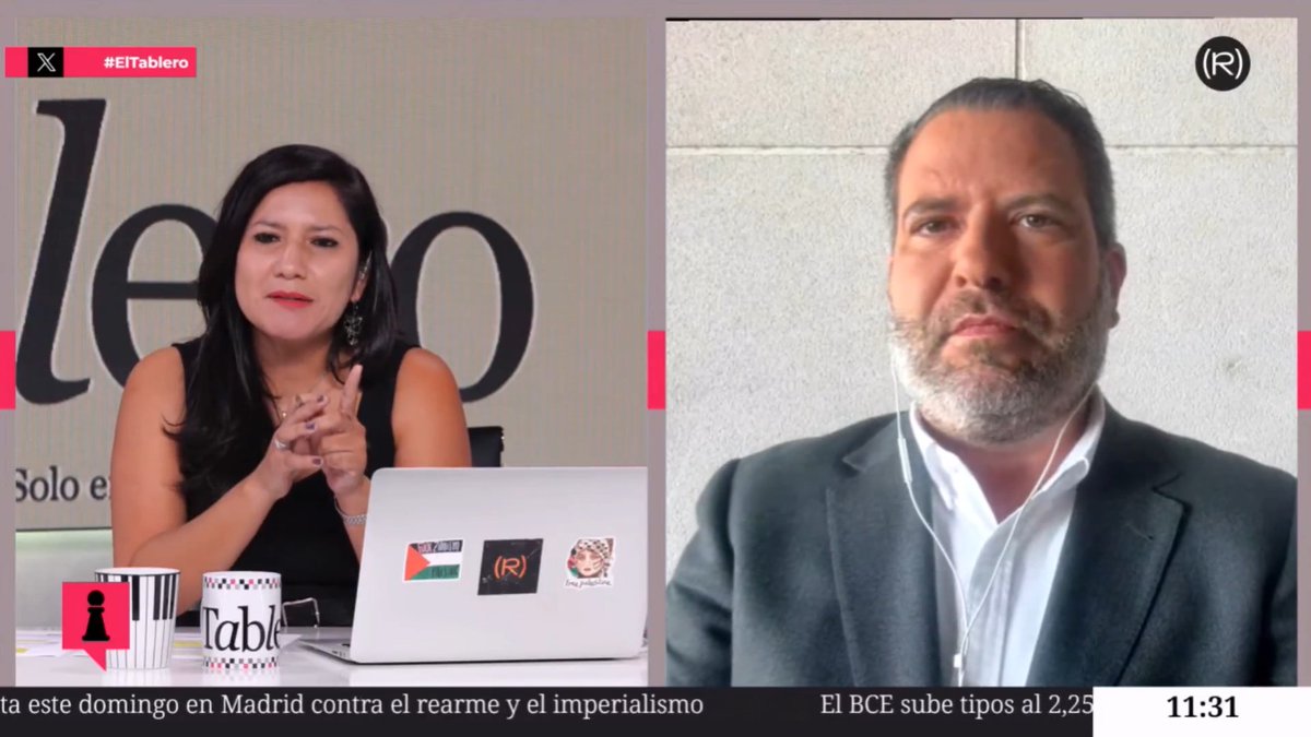"Que Ione Belarra vaya a dar la batalla en la Comunidad de Madrid es uno de los movimientos políticos en la izquierda más interesantes que se han producido este año" Chema Garrido, director de El Plural 👇🏽 📺 EL TABLERO |