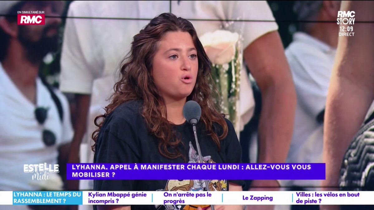 ⚫ Lyhanna/Mobilisation 🎙️ Elise Goldfarb : "Lundi dernier, je n'ai pas vu d'hommes... Je ne comprends pas les hommes... ce sont vos enfants aussi ! C'est 98% d'hommes qui sont coupables de viols sur enfants ! Pourquoi vous n'êtes pas là ?! Ce ne sont pas les femmes qui violent"