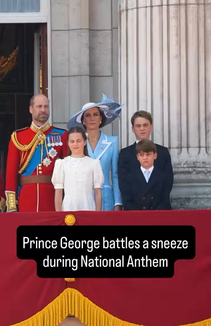 Prince George sneezing is more relevant than Prince Harry now. 😌😂