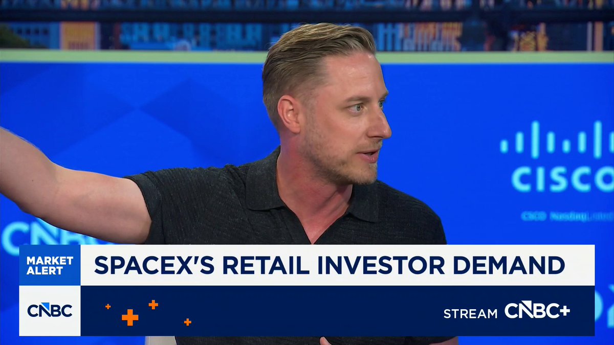.Leif Abraham of Public breaks down retail investor demand for $SPCX following its blockbuster IPO: