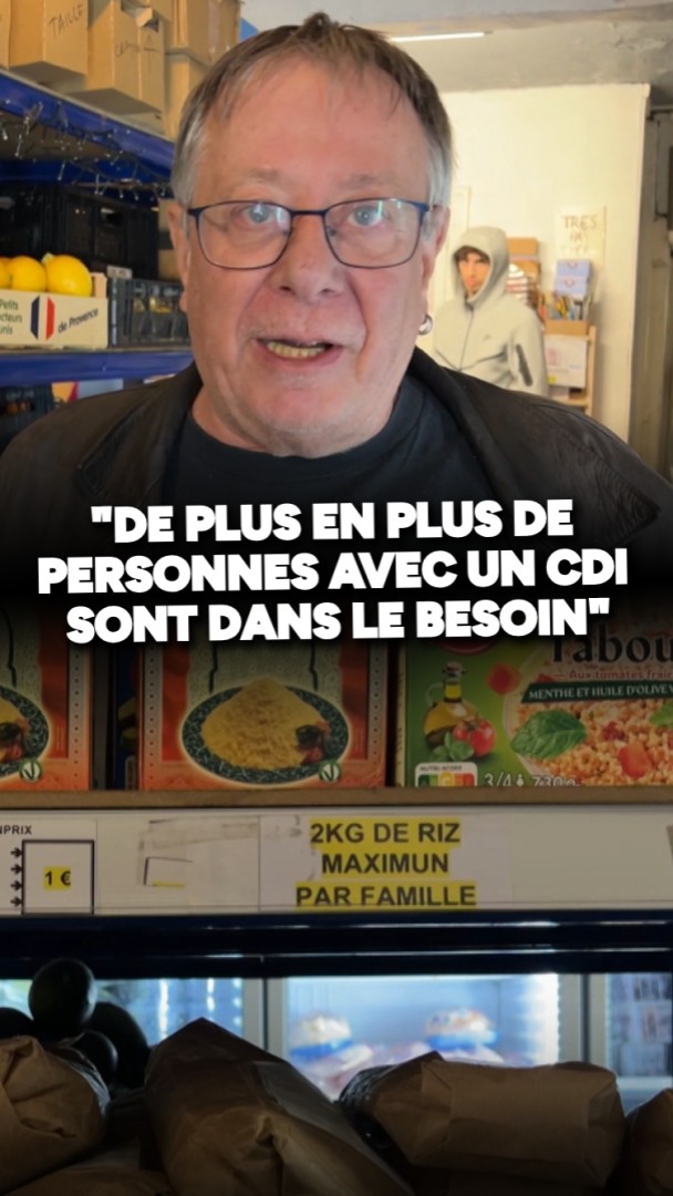 🚨Exclu RMC : plus de la moitié des travailleurs pauvres ne mangent pas à leur faim. Ils sont plus précisément 54% à être parfois, souvent ou très souvent contraints de restreindre leurs quantités de nourriture.