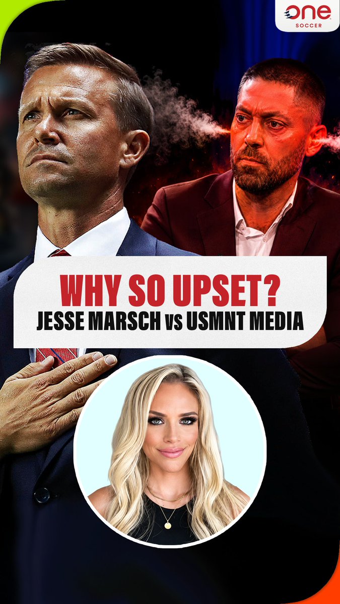 You good, guys? 😘 Some #USMNT pundits are none too pleased with Jesse Marsch when the #CanMNT head coach compared commitment to singing the anthem recently... but Julie Stewart-Binks figures it's all gasoline over a rivalry, by design 😏