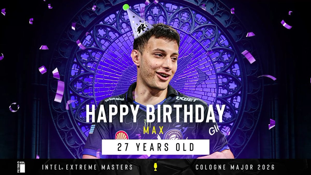 Happy Birthday max! 🎂🥳 Check out everything he had to share with the desk after finally securing a spot in the #IEM Cologne Major Playoffs! 👇