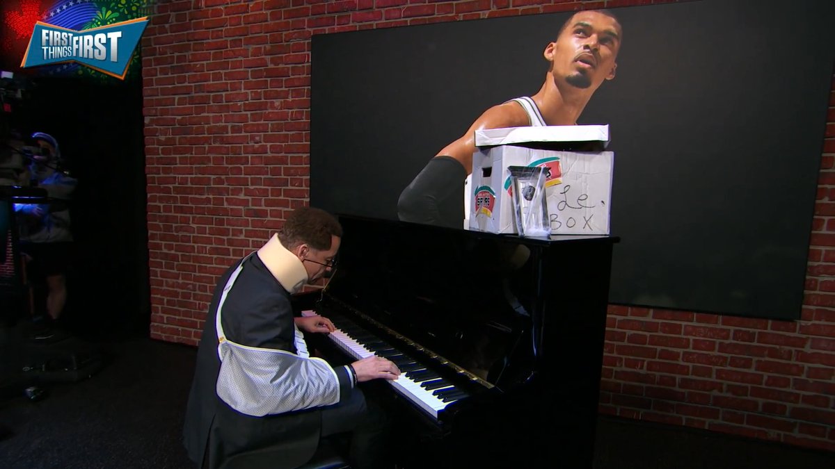 The Gentleman’s Sweep is back 🎹 nick wright | Wildes | Chris Broussard