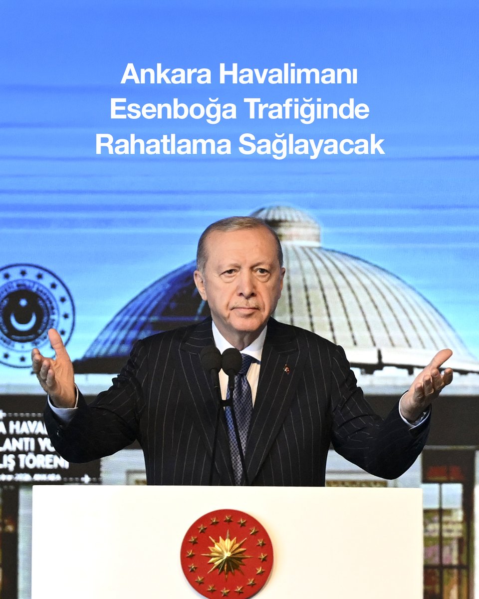Ankara Havalimanının hizmete girmesiyle Esenboğa’nın hem hava yolu hem kara yolu trafiğinde inşallah bir rahatlama olacaktır.