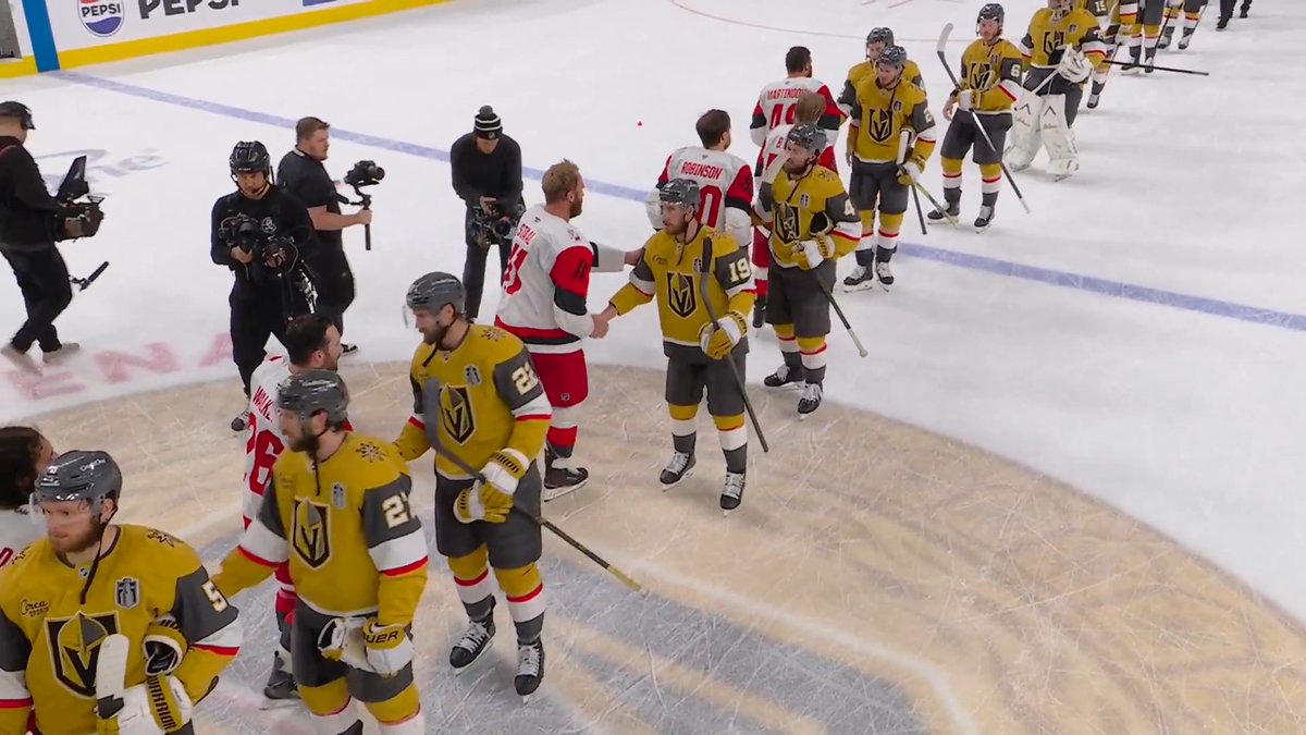 What a series y’all, Vegas Golden Knights 🤝