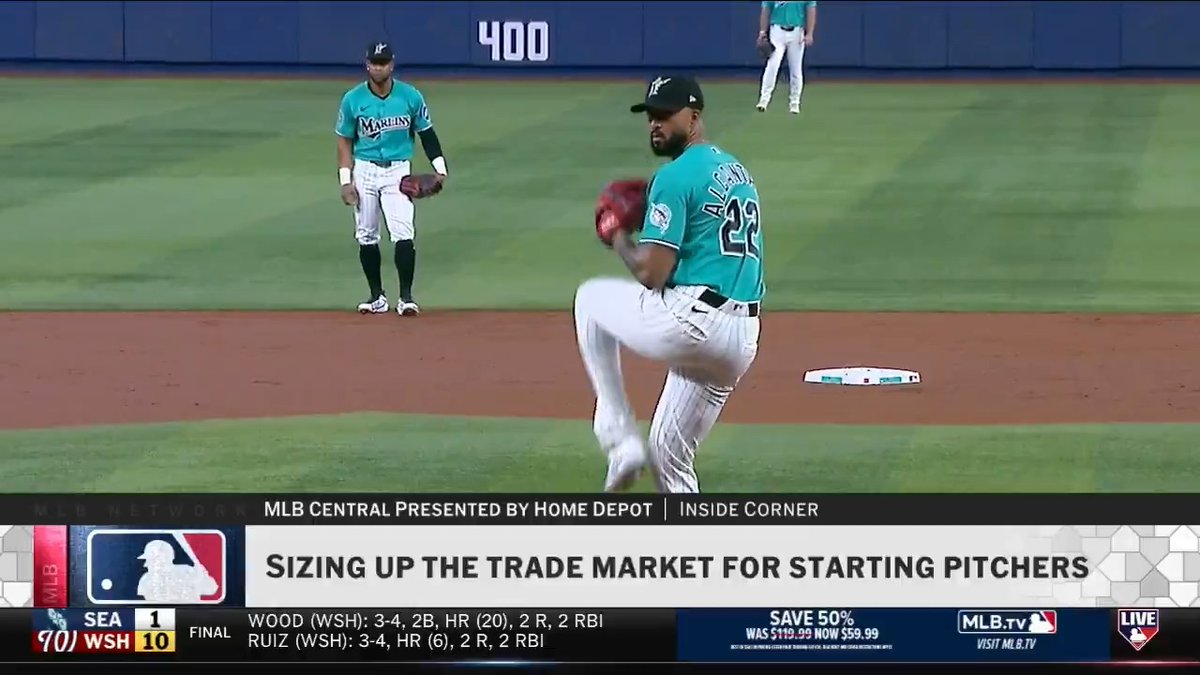 “Just throwing it out there - I like the Padres for [Sandy] Alcantara... and for [Freddy] Peralta, I like the Cubs…” Jon Heyman mentions two starting pitchers that could receive some serious interest ahead of the Trade Deadline.