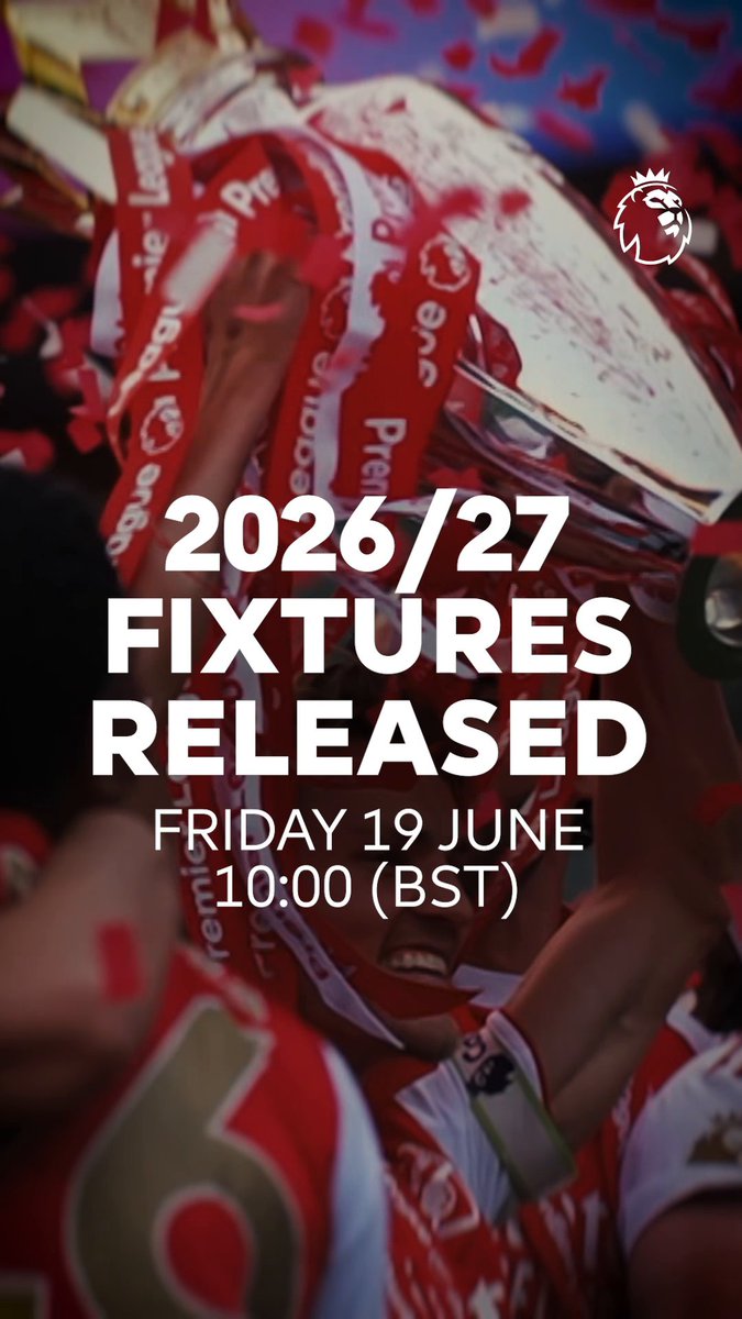 2026/27 fixtures 🫴