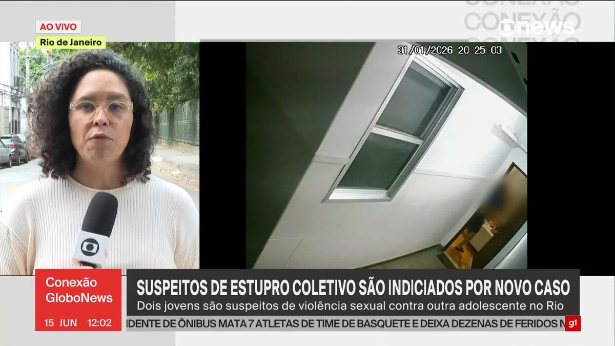 Suspeitos de estupro coletivo em Copacabana são indiciados por novo caso contra outra adolescente no Rio. ➡ Assista à #GloboNews ao vivo: #ConexãoGloboNews