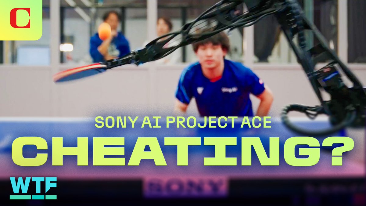 Sony's Project Ace has created the first robot to beat an elite human table tennis player, with nine cameras analyzing spin and tracking the ball in real time.
