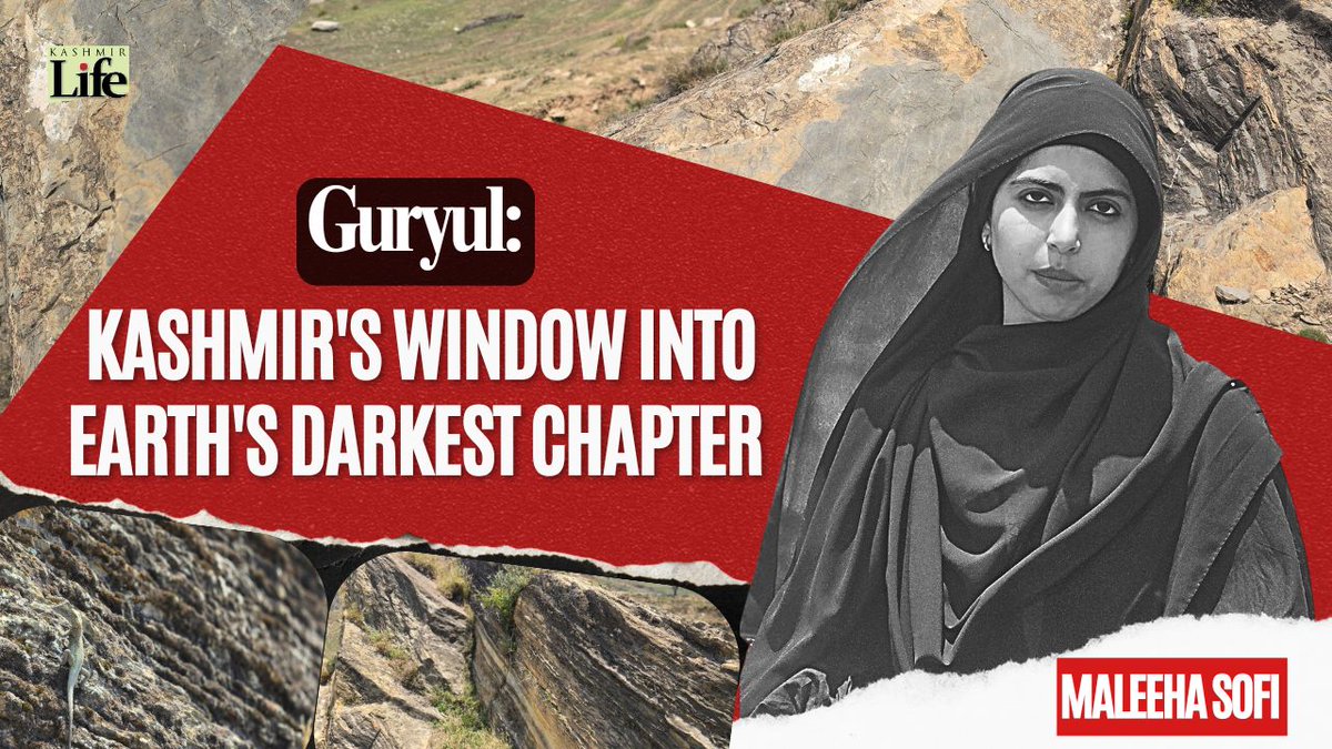 Watch #KashmirLife’s #MaleehaSofi explore the #GuryulRavine, a geological treasure trove that preserves the story of the #GreatDying, the most devastating mass extinction ever recorded. Few places on Earth reveal so much about our planet's past.