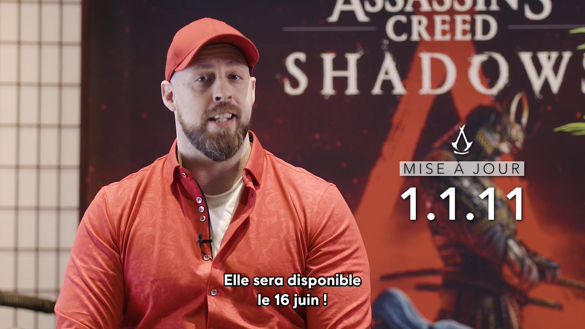 RDV demain pour les derniers contenus sur Assassin's Creed Shadows ! ❤️🔥 📖 Dernier chapitre bonus gratuit "Vagues Noires" ⚔️ Activités "Domaines" à forte rejouabilité 💻 2 projets dans l'Animus Hub 🎁 Récompenses & équipements