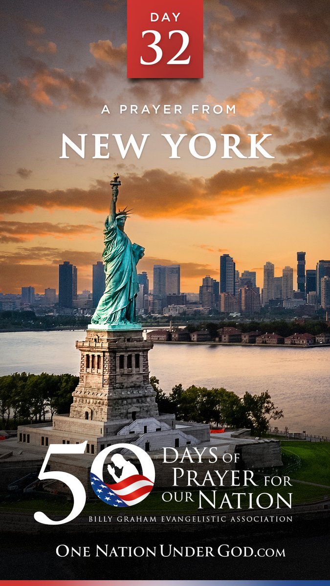 Join us for DAY 32 of 50 Days of Prayer for America with Pastor Jim Cymbala of NEW YORK. Let us know you’re praying in the comments below, and go to for all 50 videos and more… #OneNationUnderGod #50Days50States50Prayers BGEA