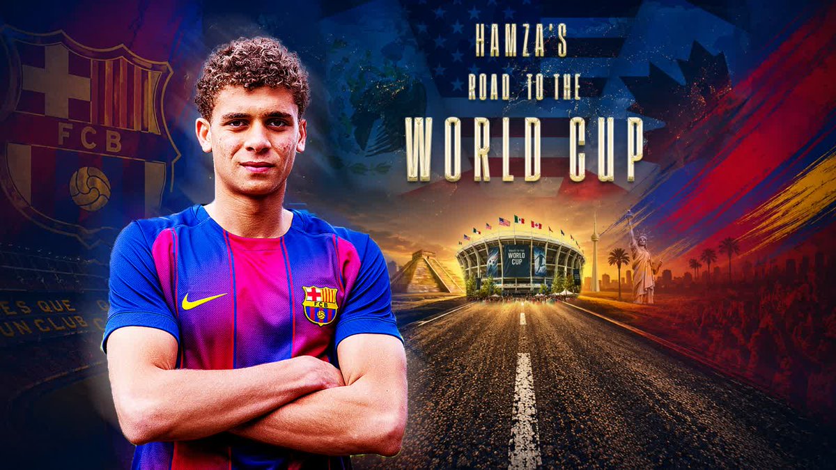 Hamza Abdelkarim: the first Egyptian Barça player to be named in a World Cup squad 🏆🇪🇬