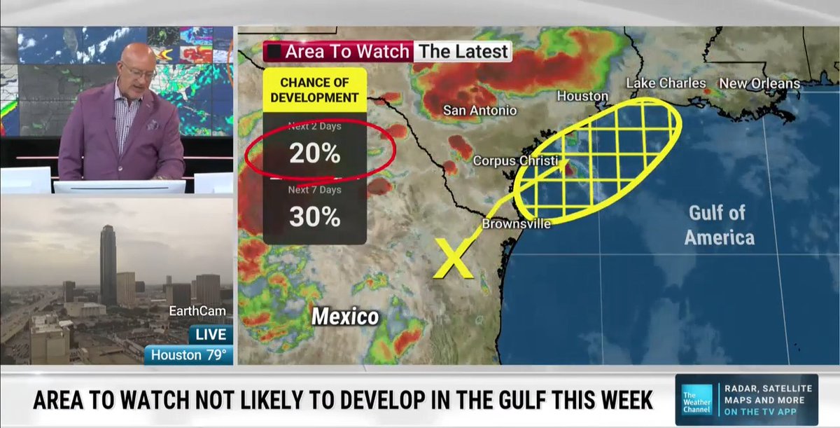 Jim Cantore breaks down the National Hurricane Center's 8 a.m. advisory as a massive surge of tropical moisture threatens the Gulf Coast with life-threatening flooding this week.
