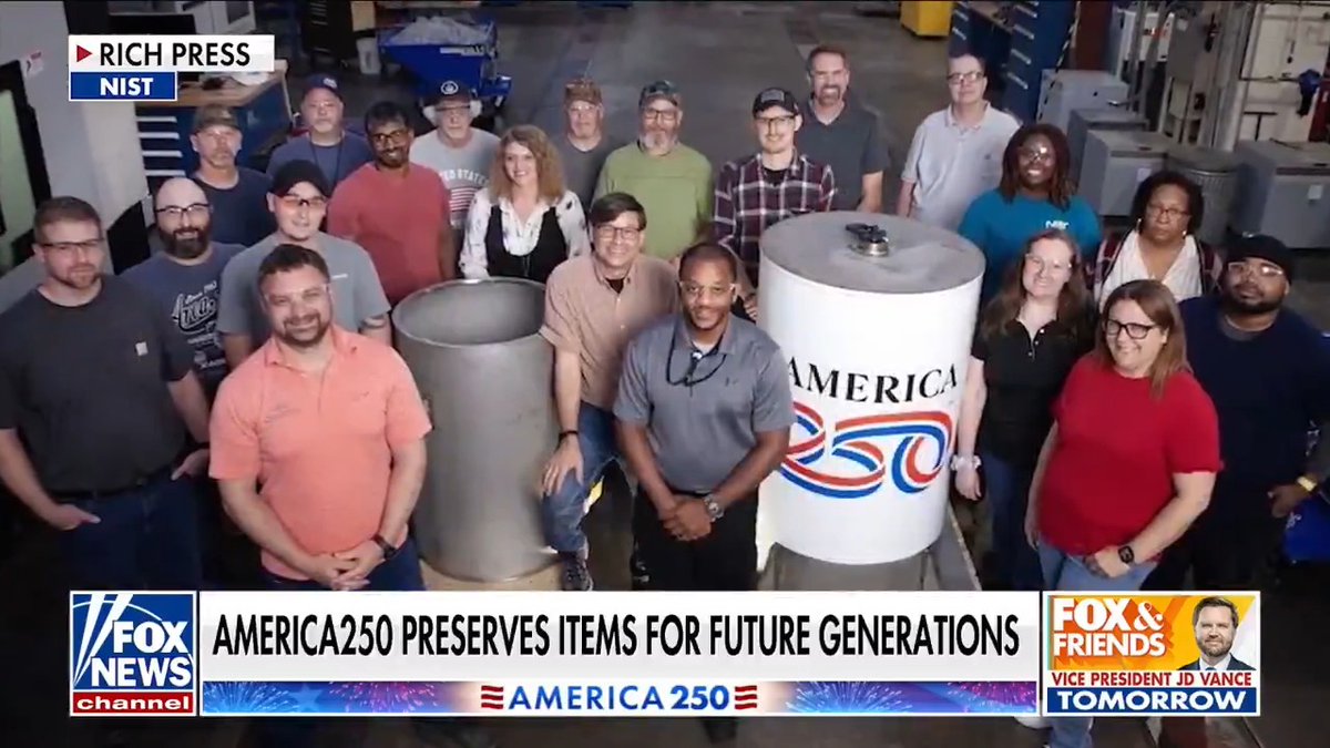 Get an exclusive look inside America250's time capsule and the items that will be buried on Independence Mall in Philadelphia on July 4th, 2026.