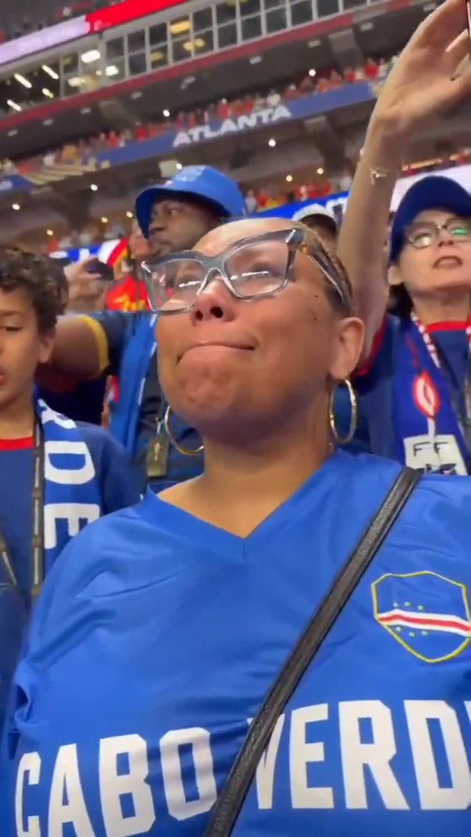 The tears say more than words ever could. 🇨🇻❤️ #FIFAWorldCup | 🎥 FIFA
