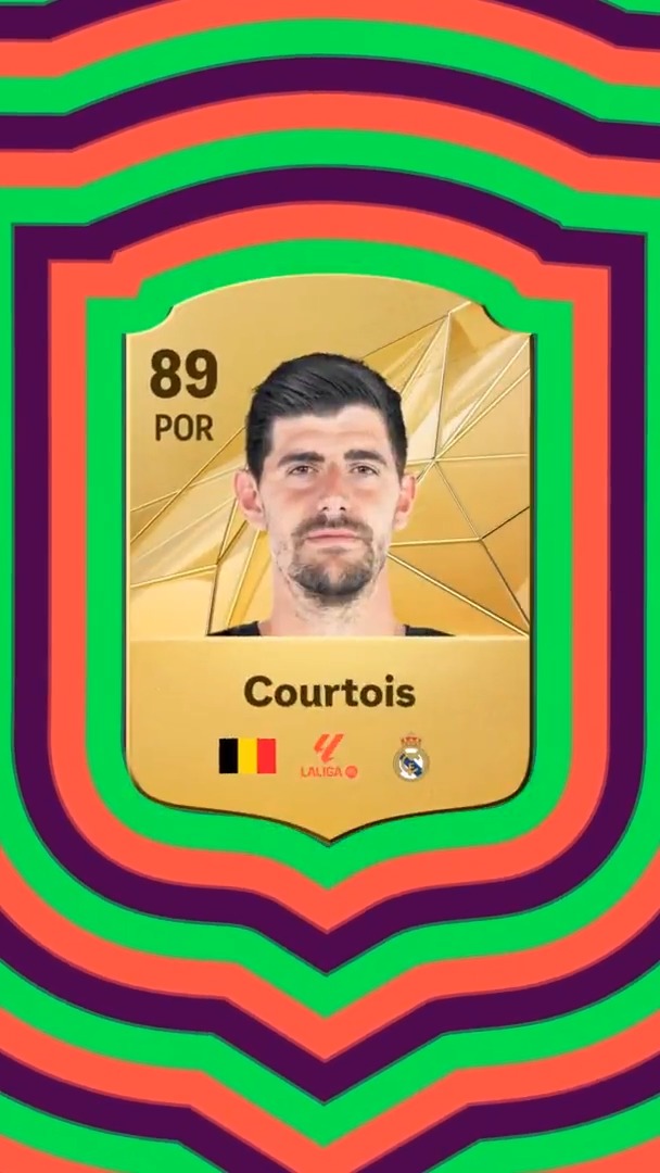 LA MURALLA del Real Madrid C.F.. 🧱 LALIGASEASONRECAP26 | Thibaut Courtois