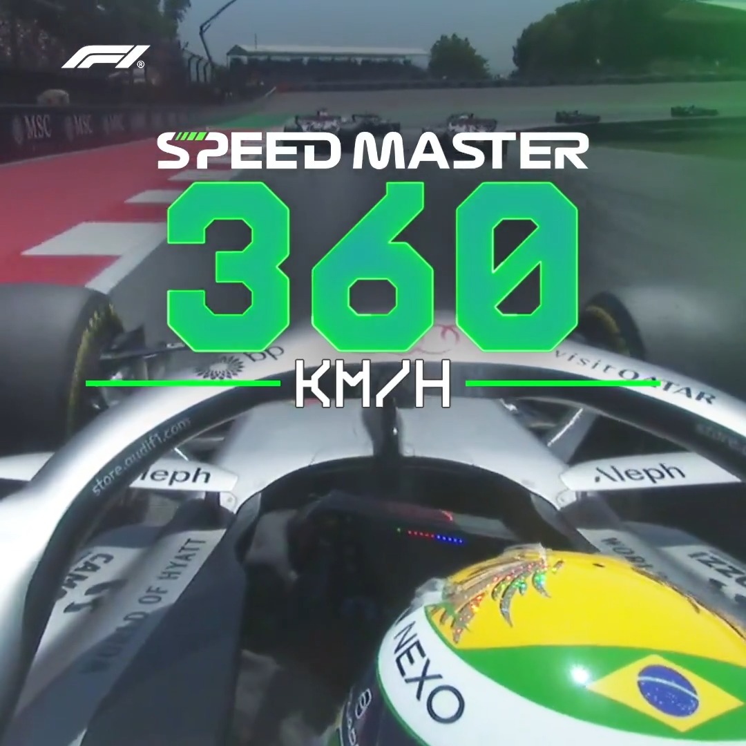 Gabriel Bortoleto is the aramco Speed Master, clocking the highest top speed around Barcelona ⚡️ #F1 #BarcelonaGP