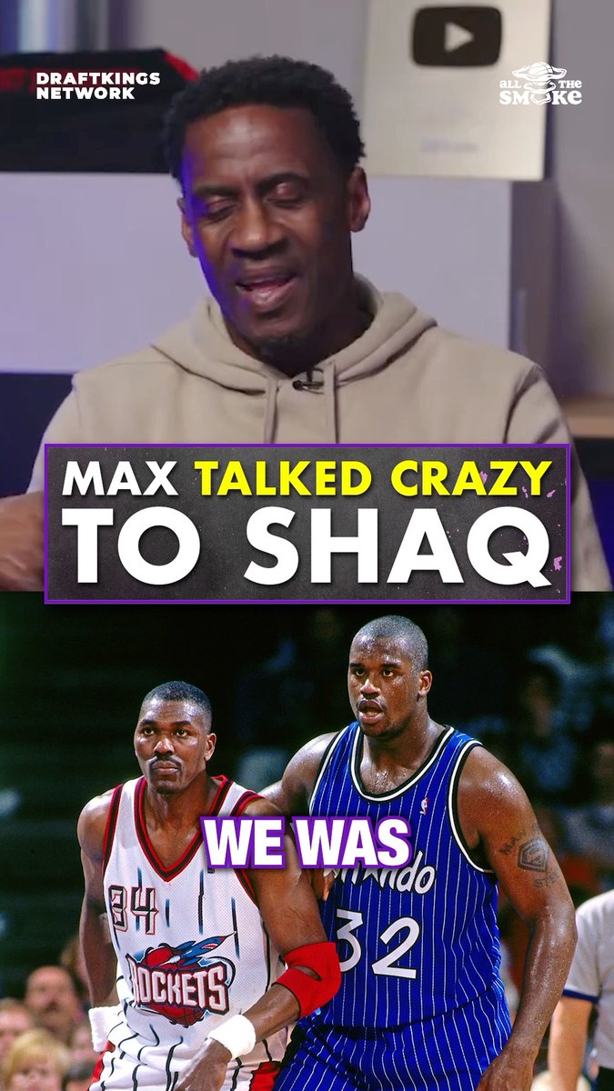 Mad Max wanted ALL the smoke with Young Shaq in the '95 Finals 💥 And he wasn't showing up empty-handed... 😳