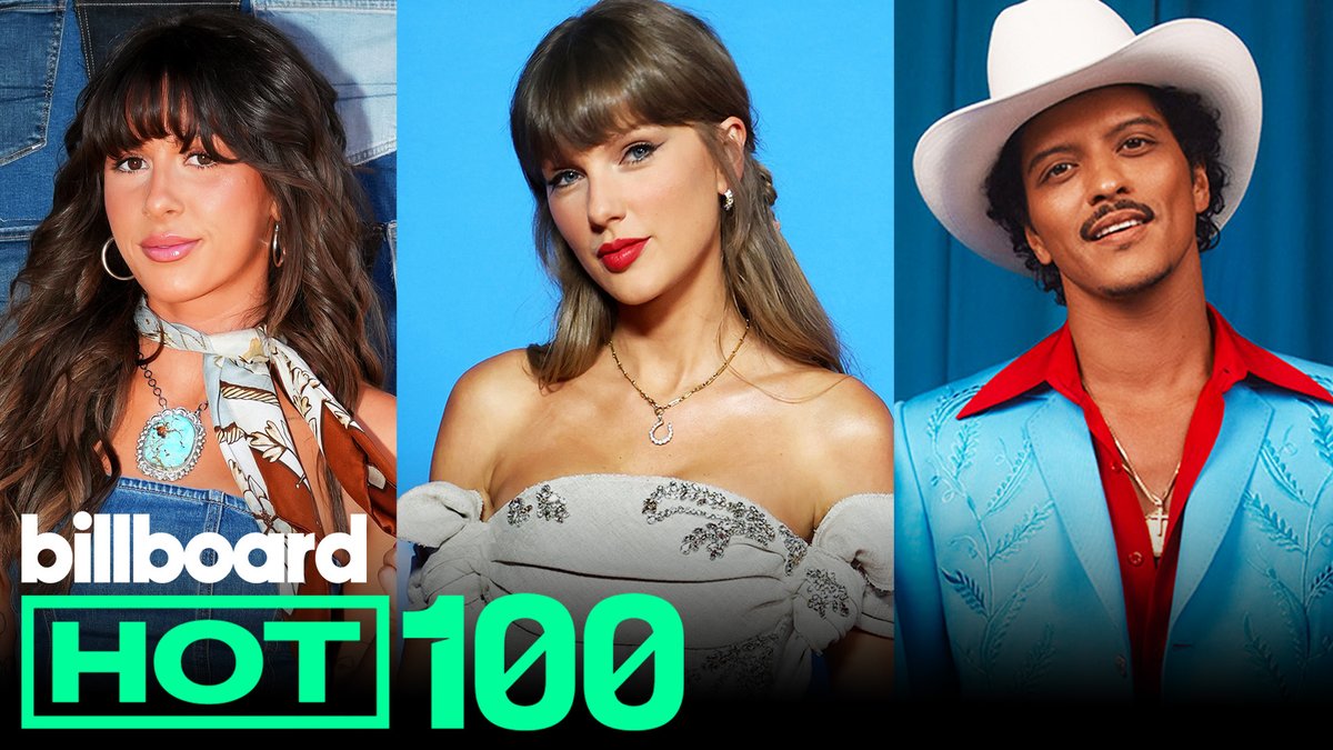 Here’s this week’s #Hot100 top 10 reveal (chart dated June 20, 2026) 📈🤠 Watch now for the big #BillboardNews countdown to No. 1.