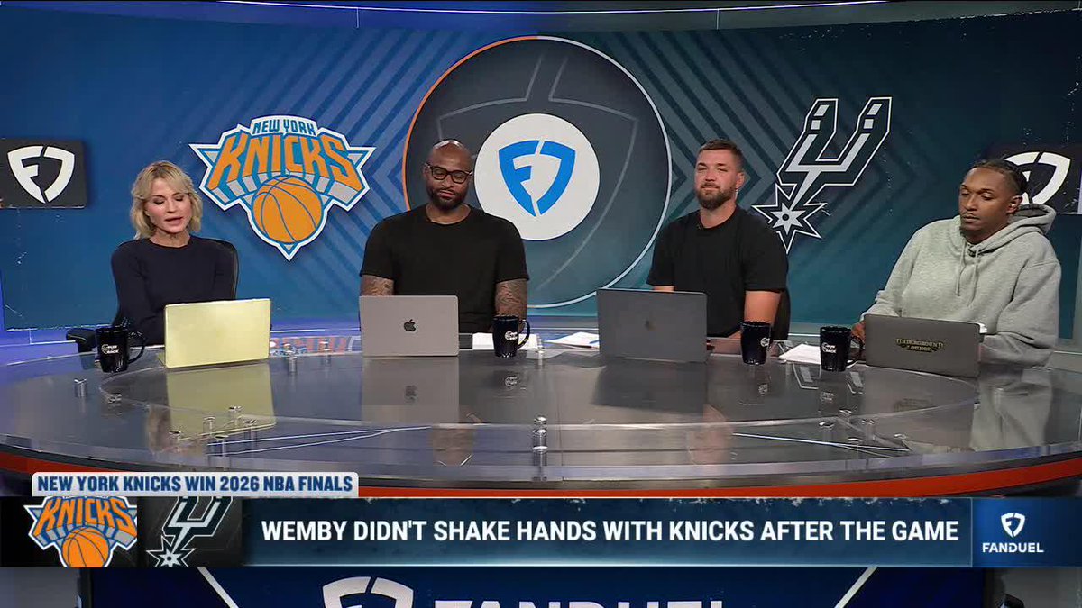Lou Williams wants Wemby's "a**hole" side should be paid as much attention as the praise he gets 👀 "I don't care if he shakes hands or not. If he's a jerk, let it be known 'I'm a jerk.'" 🗣️ Michelle Beadle | DeMarcus Cousins | Chandler Parsons | Lou Williams