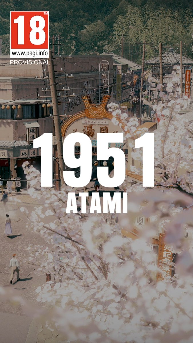 1951, Atami, Shizuoka: a bustling seaside getaway synonymous with tourism in postwar Japan. ►Discover all 5 eras of STRANGER THAN HEAVEN ►Pre-order or wishlist today; releasing January 15, 2027